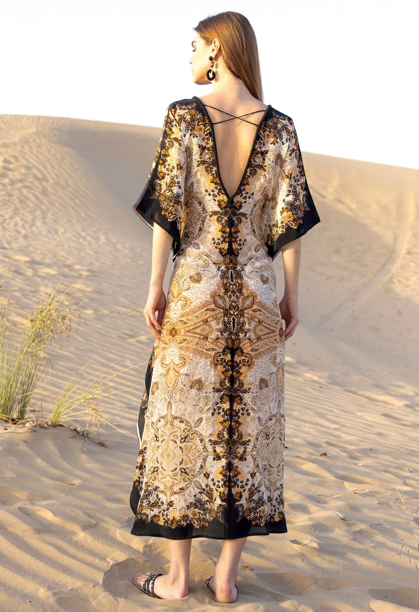 Majestic Dreams Beach Kaftan Paisley Printed sold by Ivalo.com product image thumbnail 4