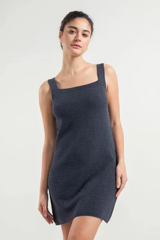 Luna Knitted Sleeveless Mini Dress sold by Ivalo.com