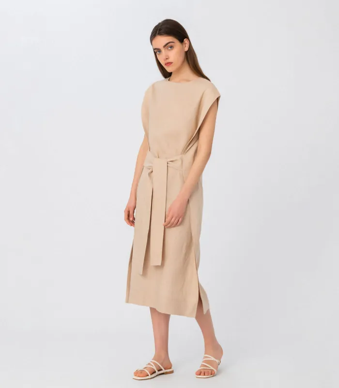 Linen Midi Dress sold by Ivalo.com