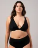 Plunge Bikini Top Black sold by Ivalo.com