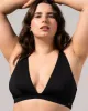 Plunge Bikini Top Black sold by Ivalo.com