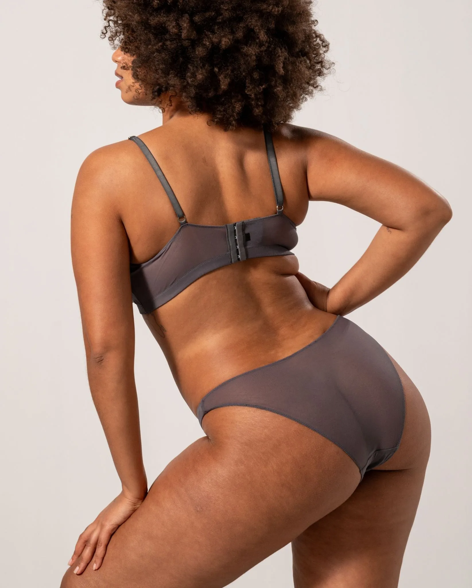 Mesh Balconette Grey sold by Ivalo.com product image thumbnail 3