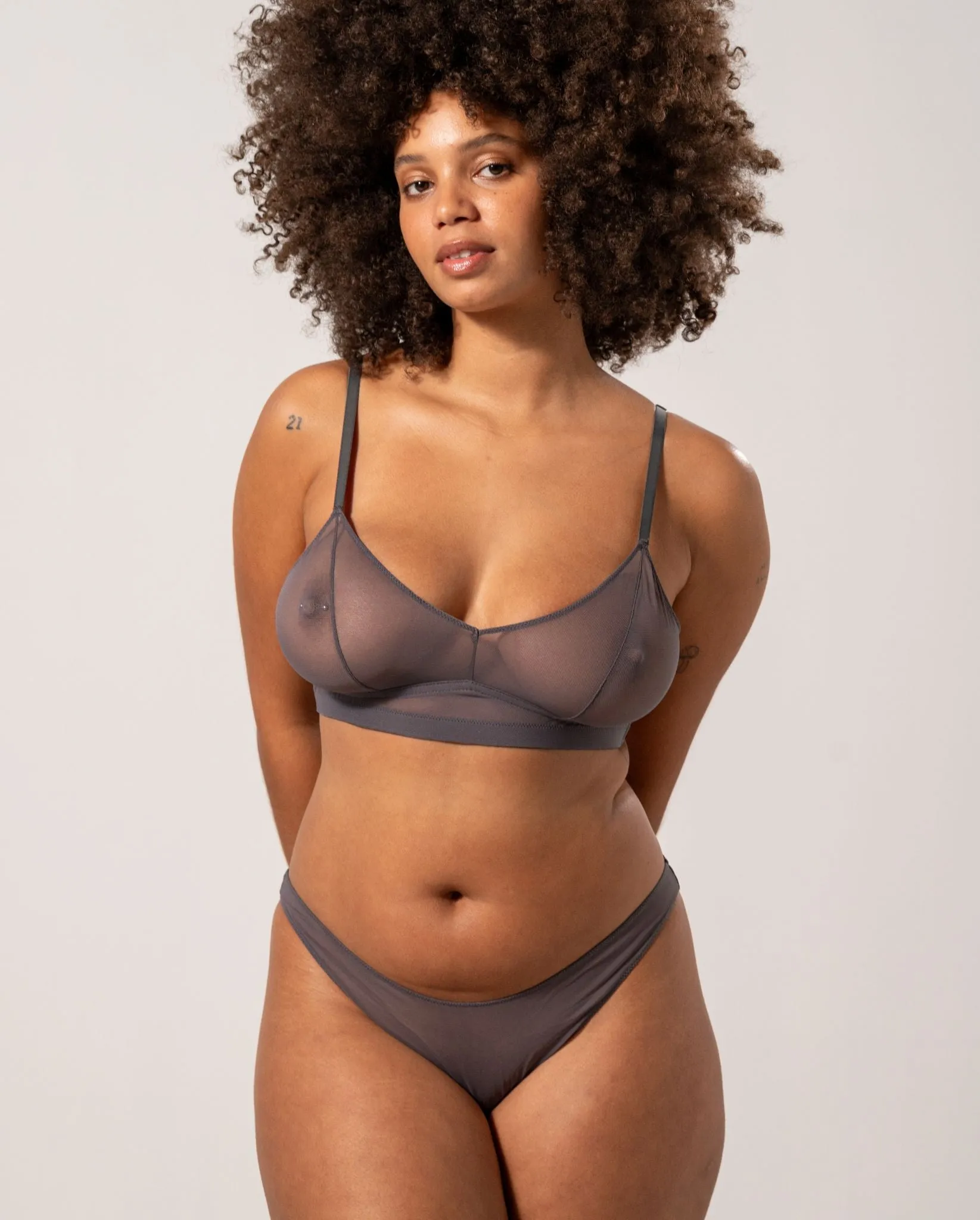 Mesh Balconette Grey sold by Ivalo.com product image thumbnail 5