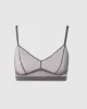 Mesh Balconette Grey sold by Ivalo.com