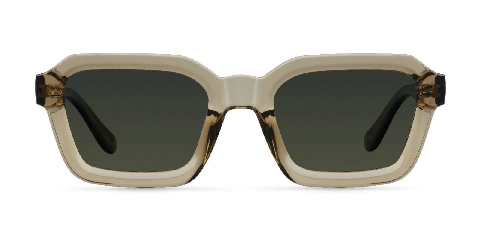 Nayah Sunglasses Greige Olive sold by Ivalo.com