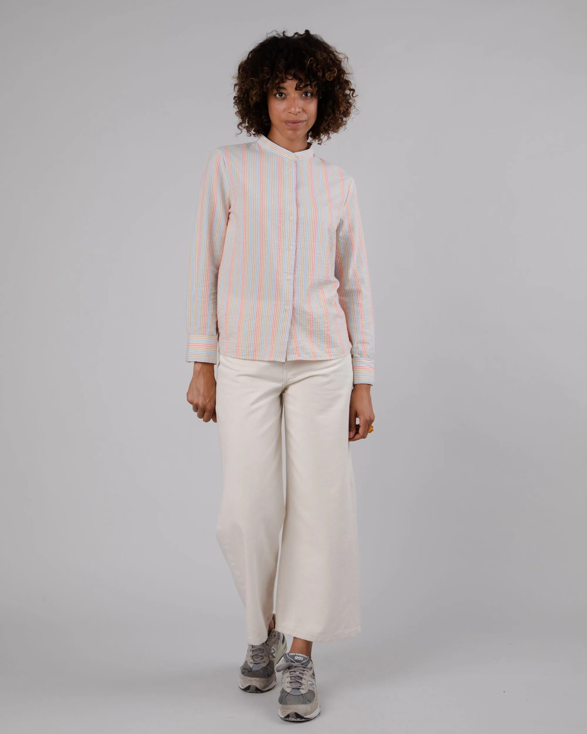 Sunset Mao Blouse Stripes Pink/Blue sold by Ivalo.com product image thumbnail 2