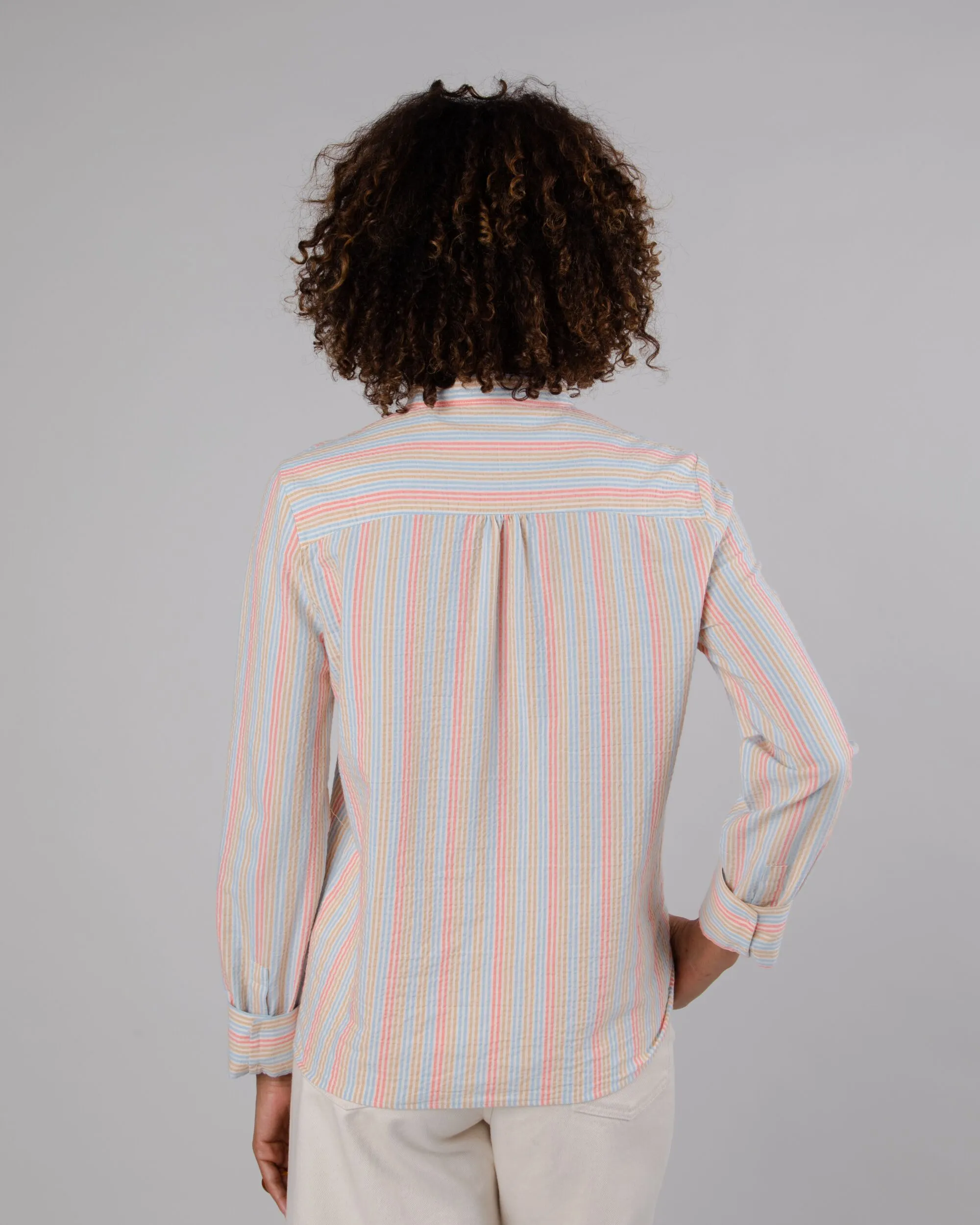 Sunset Mao Blouse Stripes Pink/Blue sold by Ivalo.com product image thumbnail 4