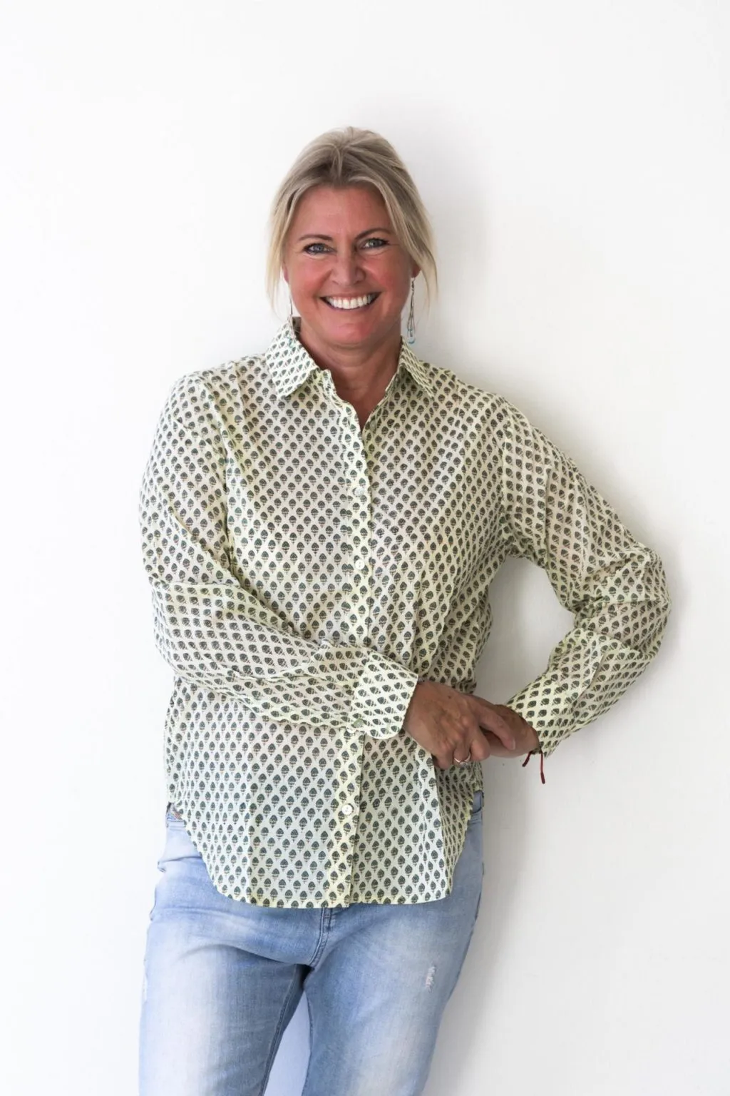 Printed Boyfriend Blouse sold by Ivalo.com product image thumbnail 3