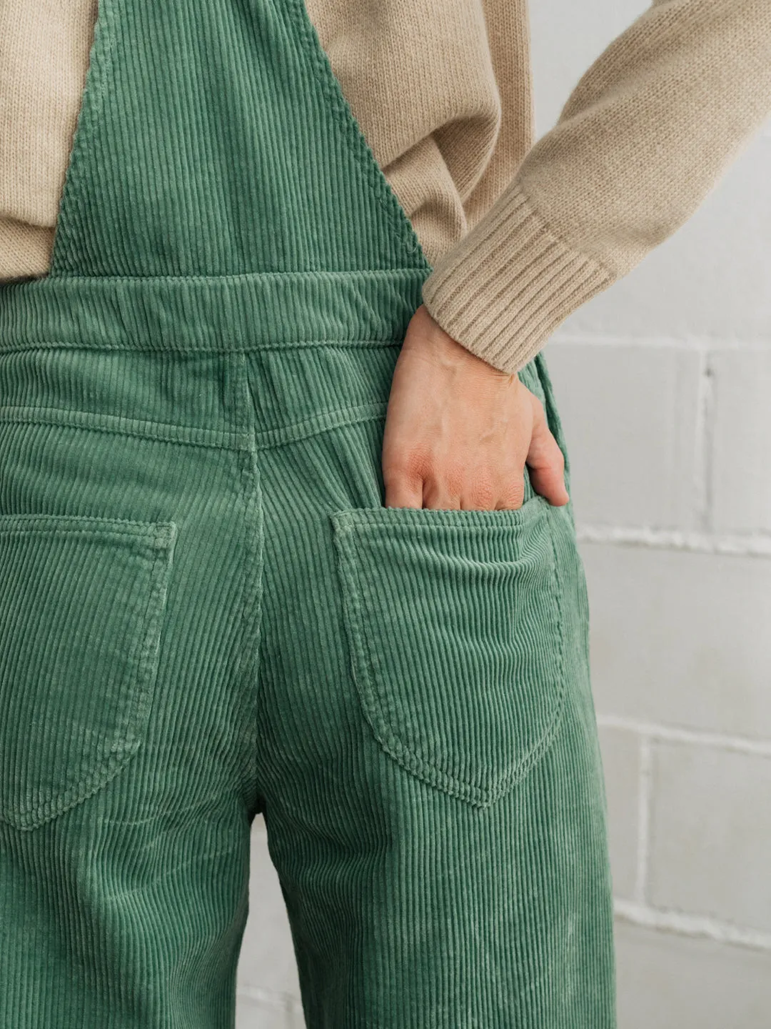 Correa Corduroy Overalls Washed Green sold by Ivalo.com product image thumbnail 3
