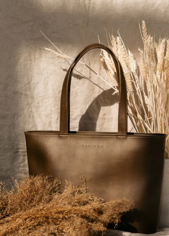 Shopper Bag Corn Khaki sold by Ivalo.com