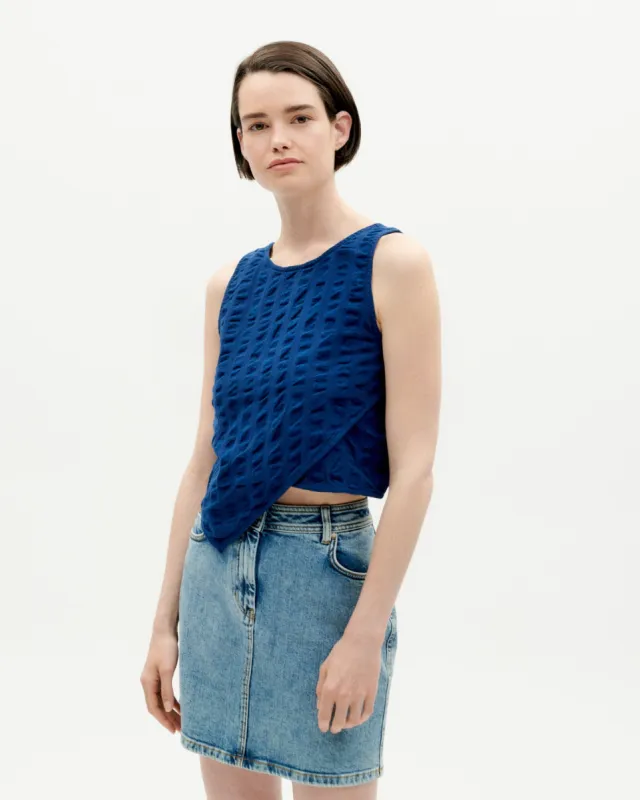 Eda Sleeveless Top Blue sold by Ivalo.com