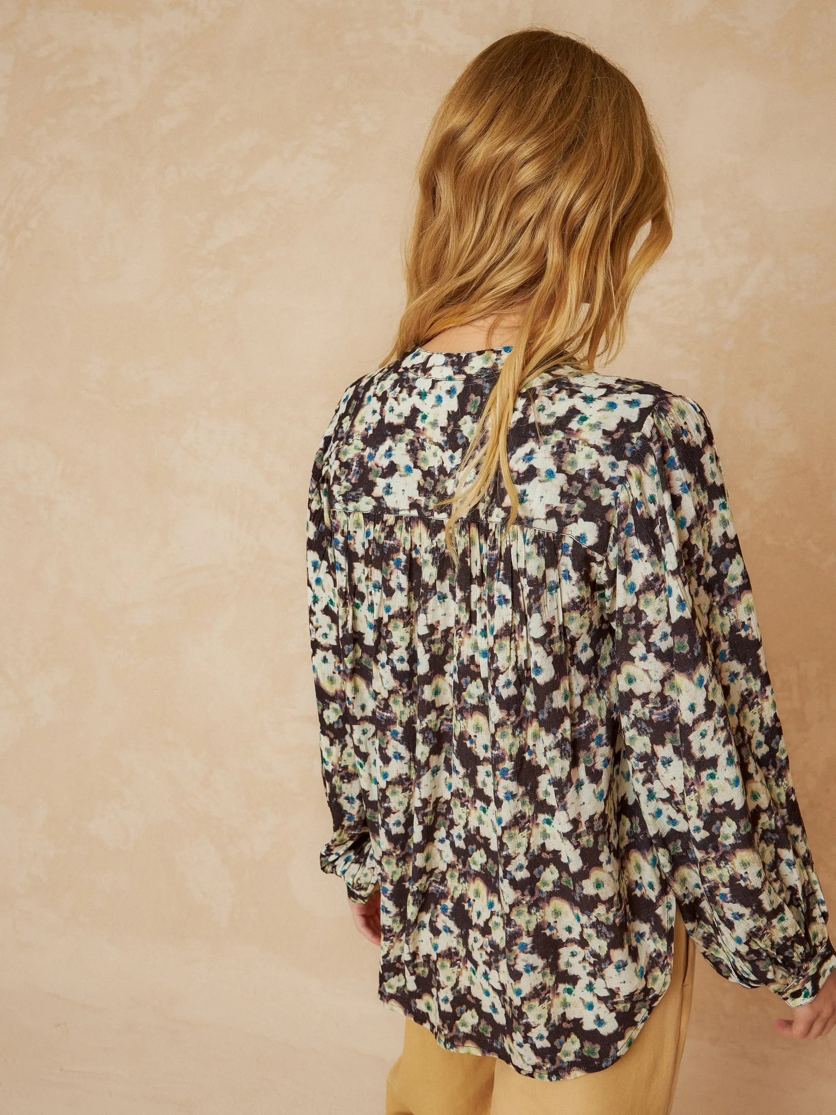 Dobby Flowy Shirt Black sold by Ivalo.com product image thumbnail 3