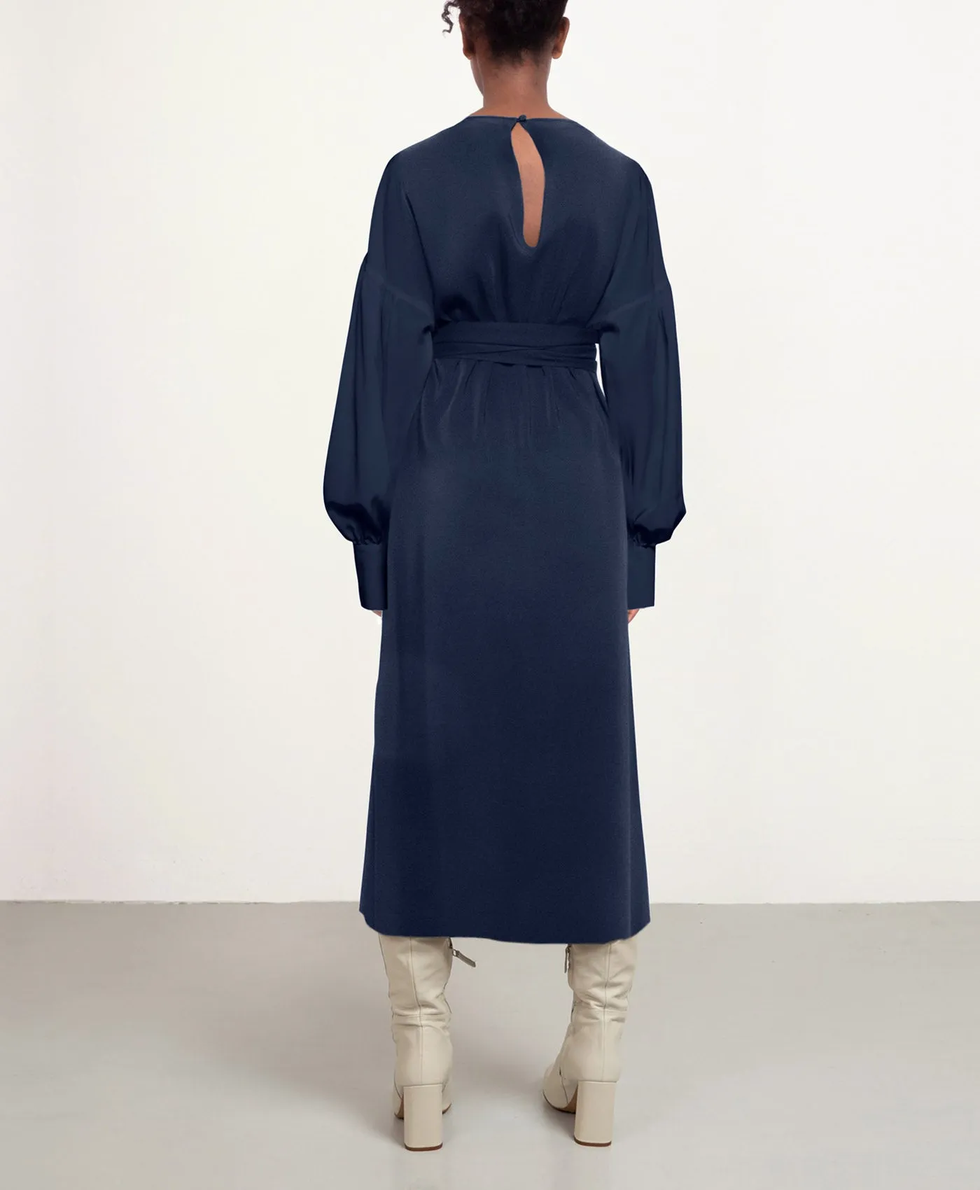 Midi Sunday Dress Navy Blue sold by Ivalo.com product image thumbnail 2