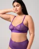 Floral Lace Balconette Lilac sold by Ivalo.com