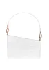 Sliced Baguette Bag Croco White sold by Ivalo.com