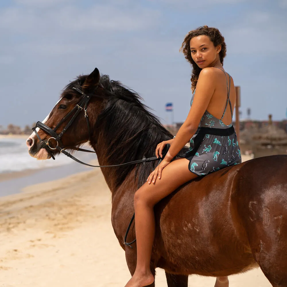 One Piece Swimsuit Gray Aloha sold by Ivalo.com product image thumbnail 4