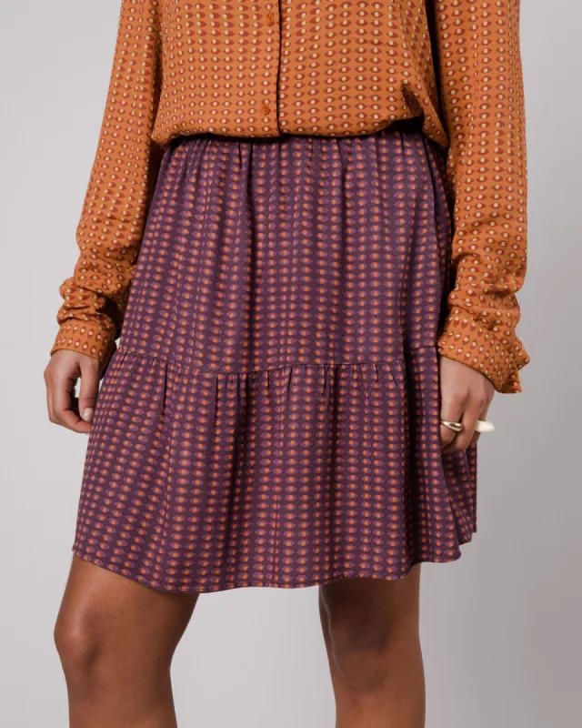 Eyes Short Skirt Prune sold by Ivalo.com