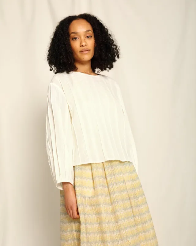 Eloise Shirt Bodrum Ecru White sold by Ivalo.com