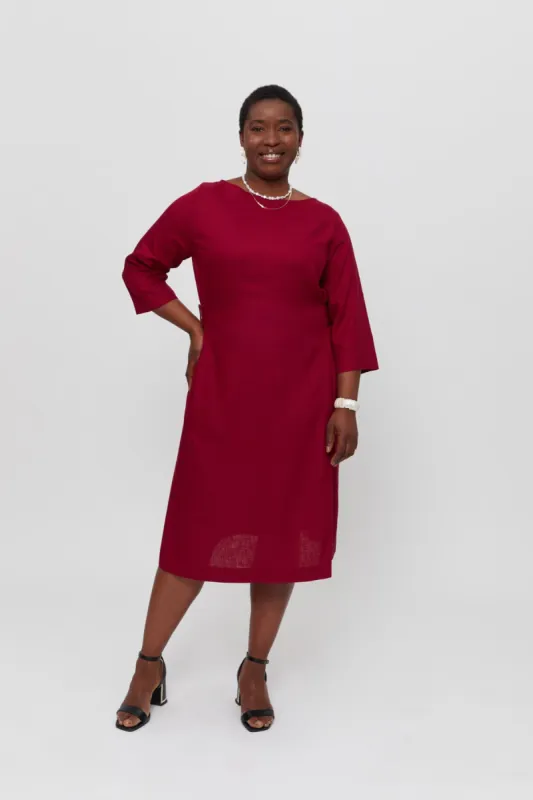 Emilia Dress Red sold by Ivalo.com