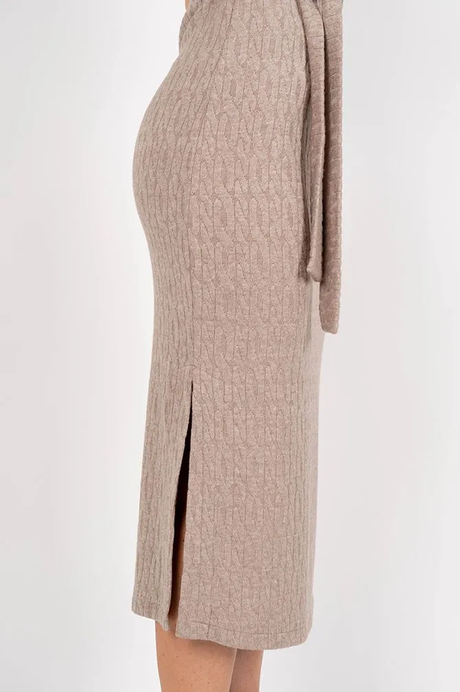 Elena Knitted Dress Beige sold by Ivalo.com product image thumbnail 4