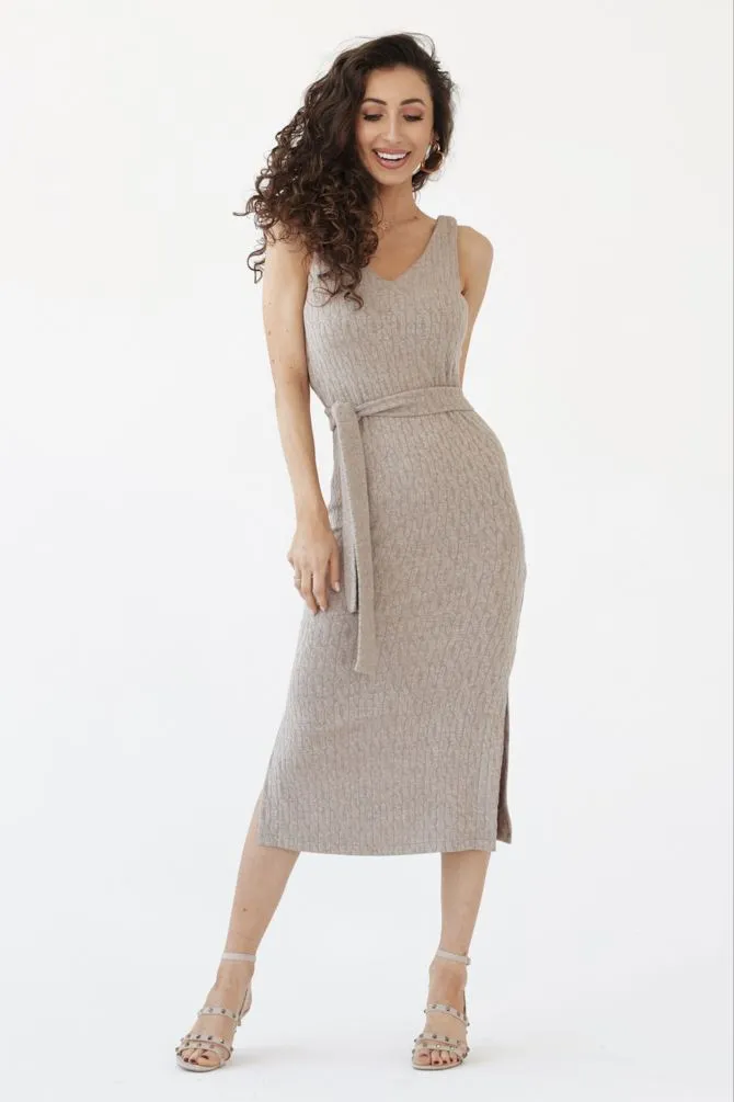 Elena Knitted Dress Beige sold by Ivalo.com product image thumbnail 2