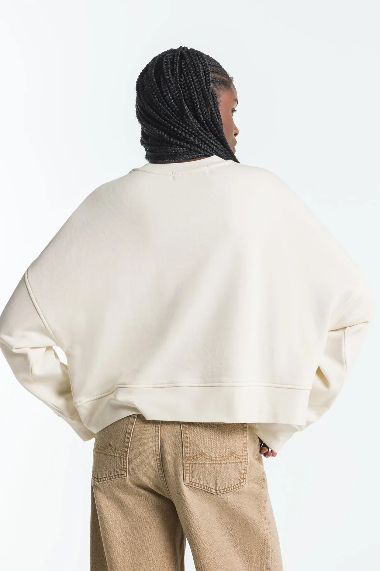 Mira Sweater Non Dyed Circle White sold by Ivalo.com product image thumbnail 3