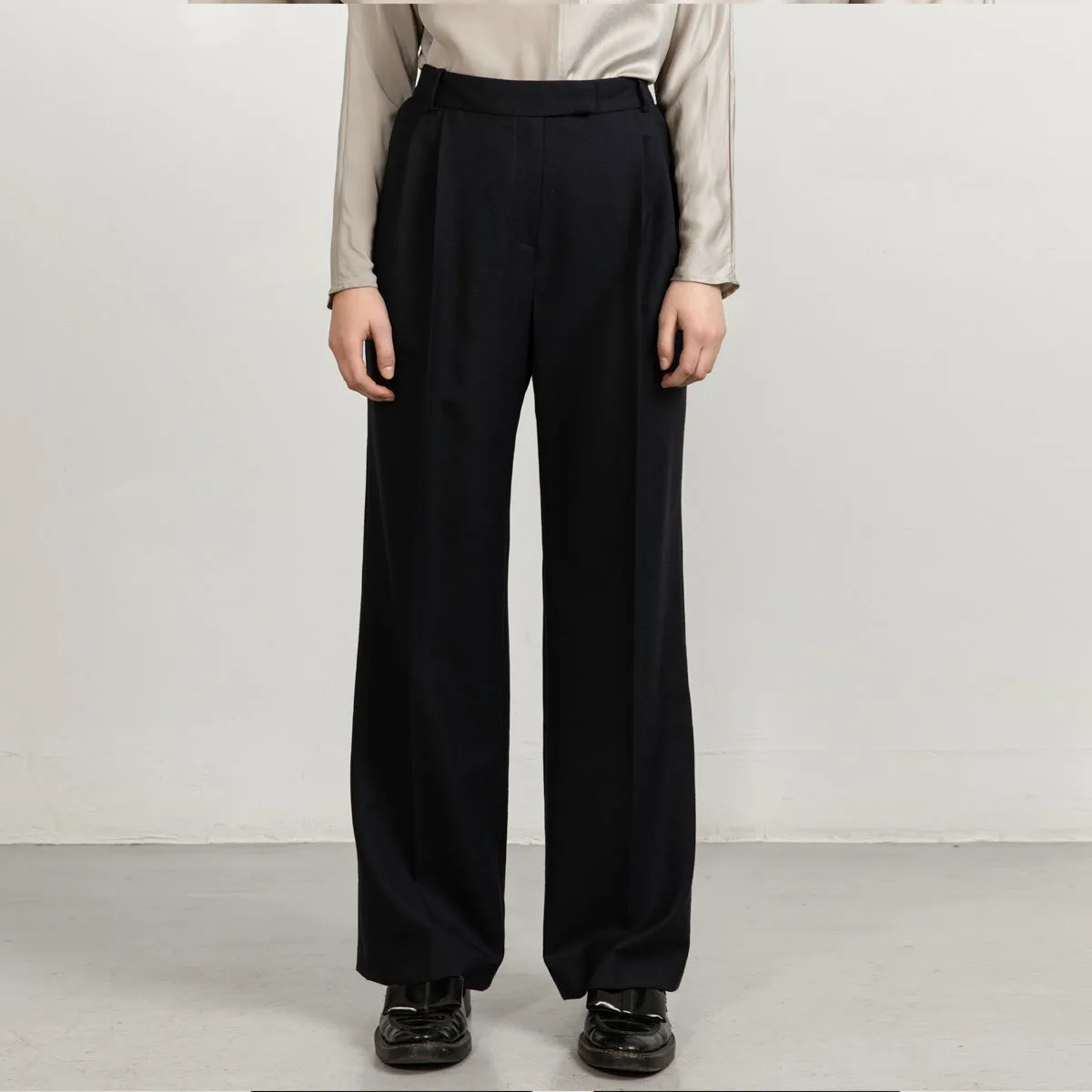 Swipe Wide Leg Long Wool Pants sold by Ivalo.com product image thumbnail 5