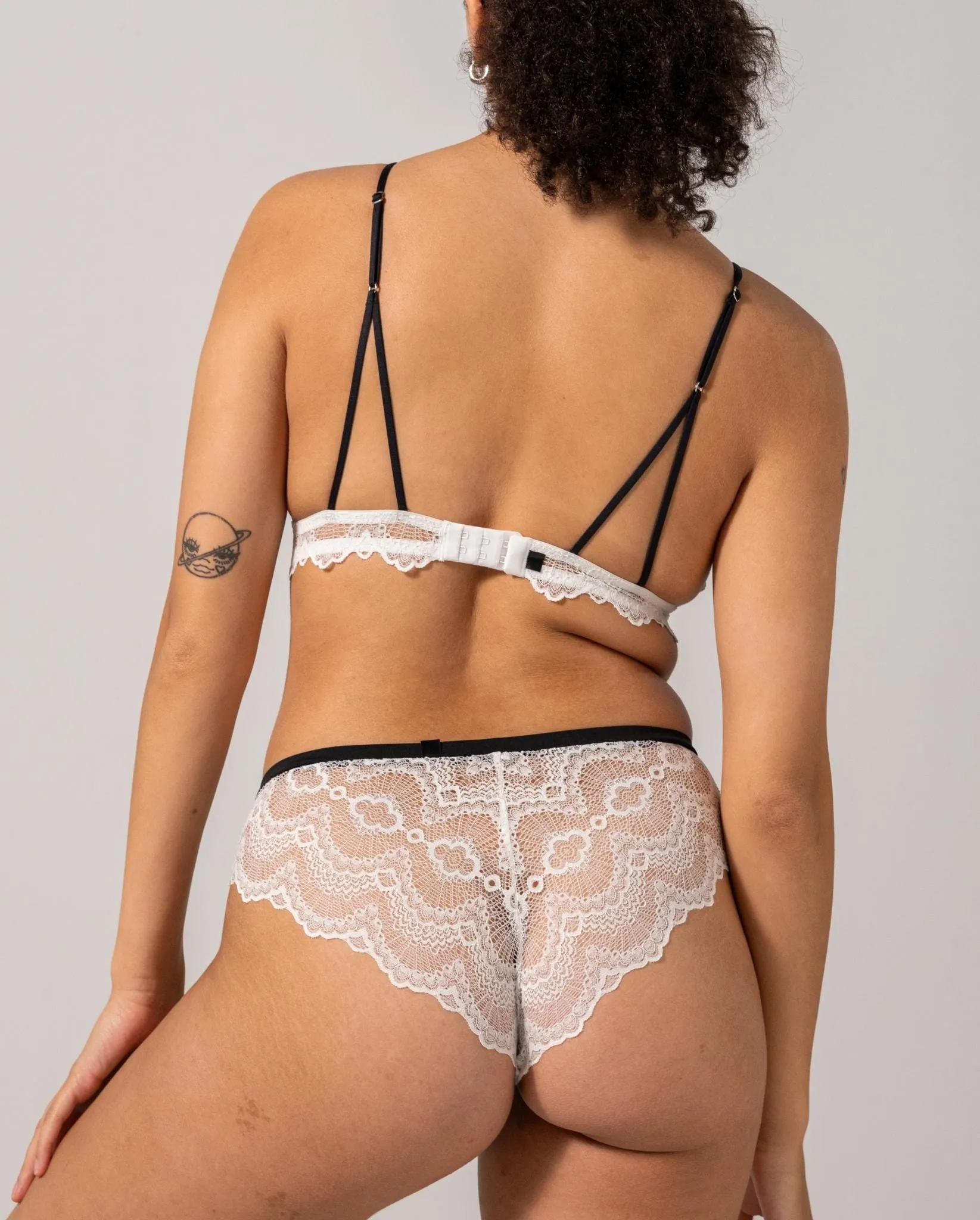 Lace Cheeky White/Black sold by Ivalo.com product image thumbnail 5