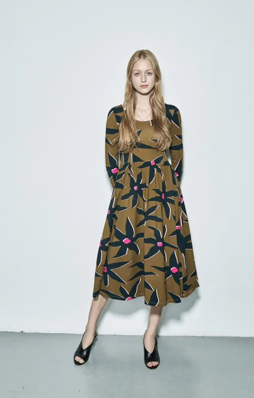 Bukovel Scoop Neck Dress Starflower Pink sold by Ivalo.com