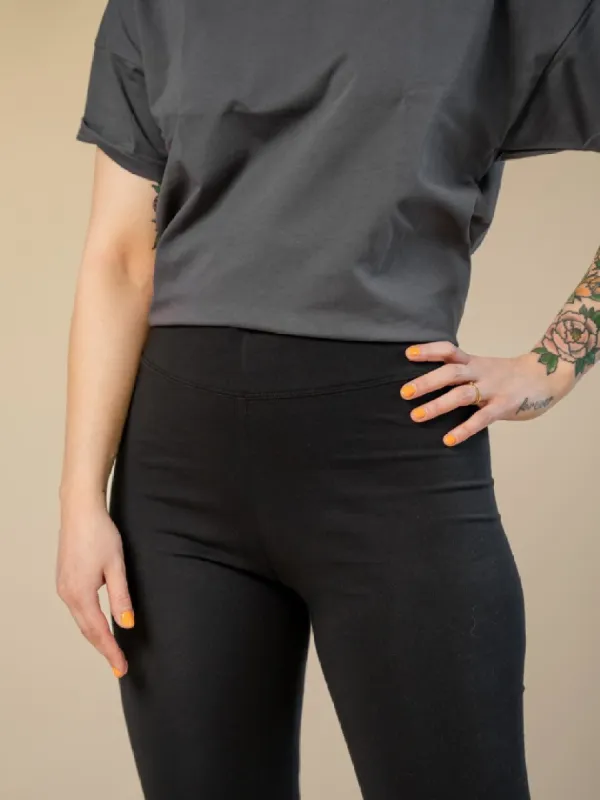 Cotton Leggings Black sold by Ivalo.com