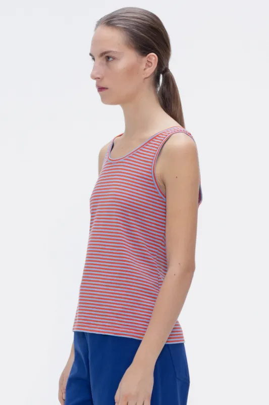 Splash Stripes Sleeveless Top Blue sold by Ivalo.com