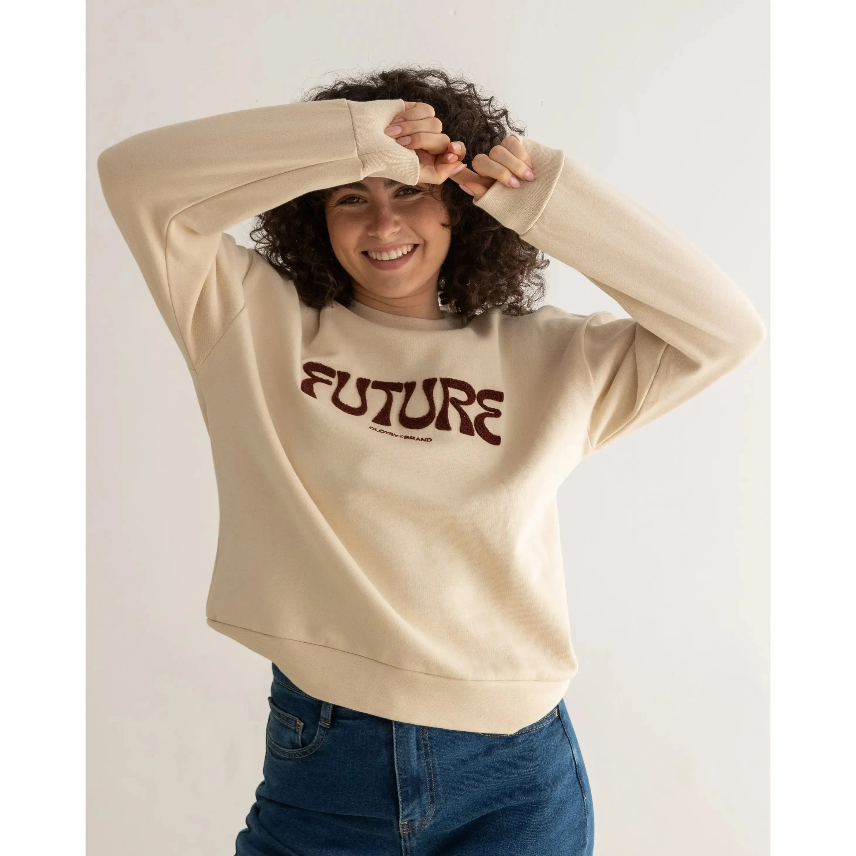 Future Sweatshirt Beige sold by Ivalo.com