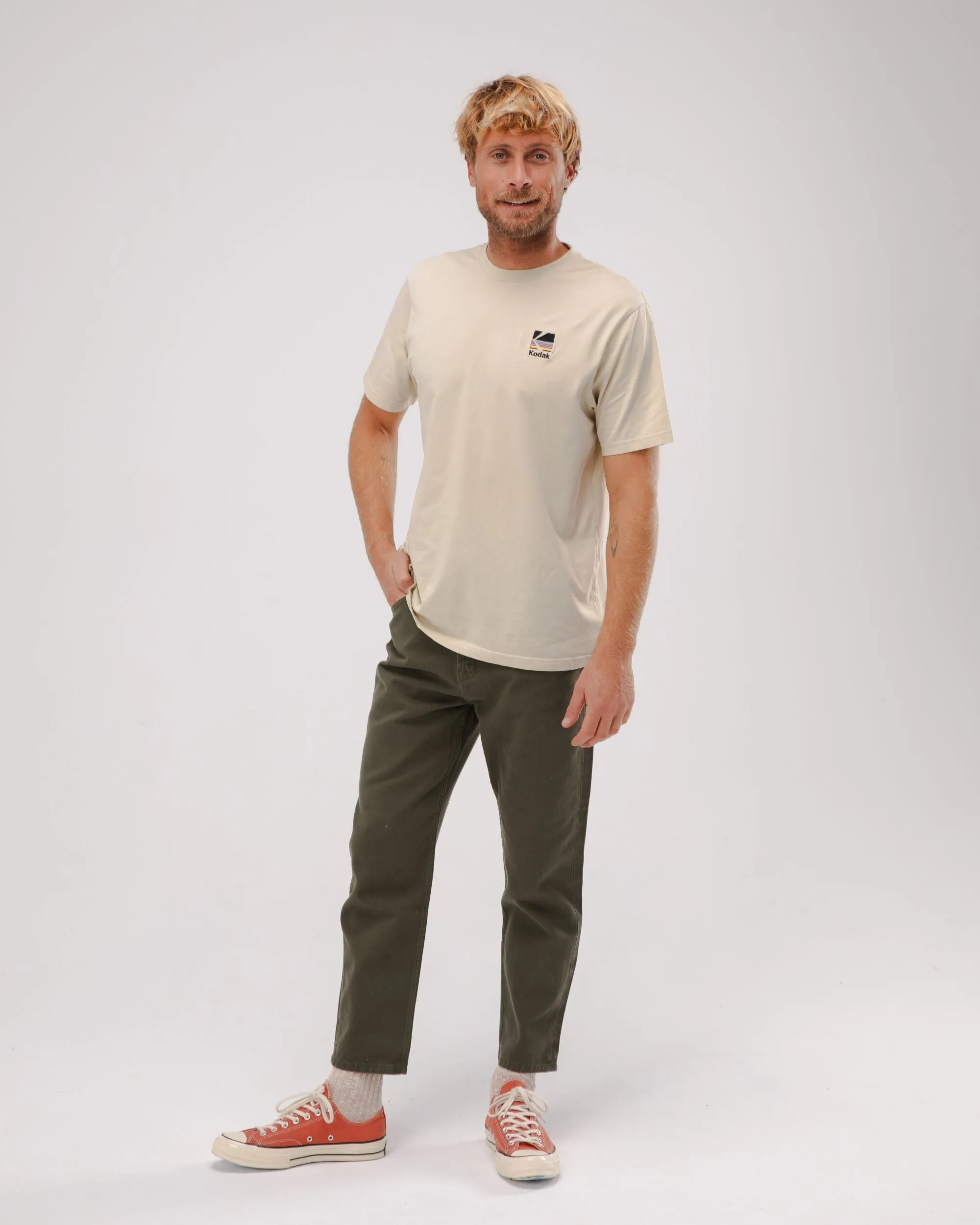 Kodak Color Men's T-Shirt Beige sold by Ivalo.com product image thumbnail 4