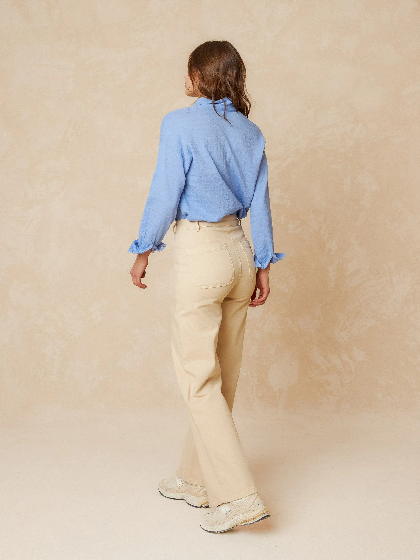 Wide Leg Pants Beige sold by Ivalo.com product image thumbnail 2