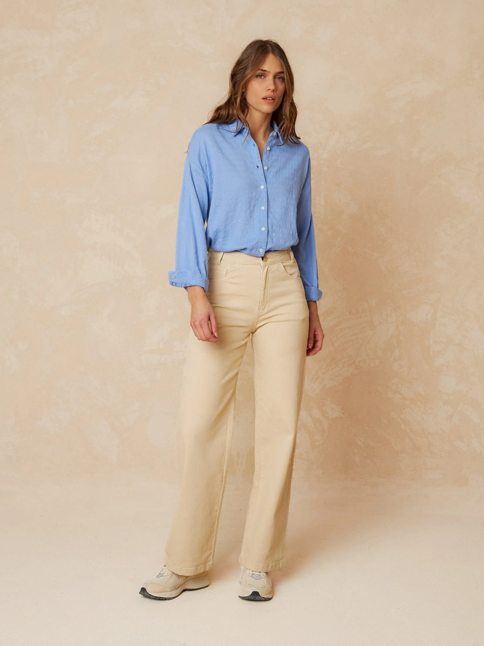 Wide Leg Pants Beige sold by Ivalo.com