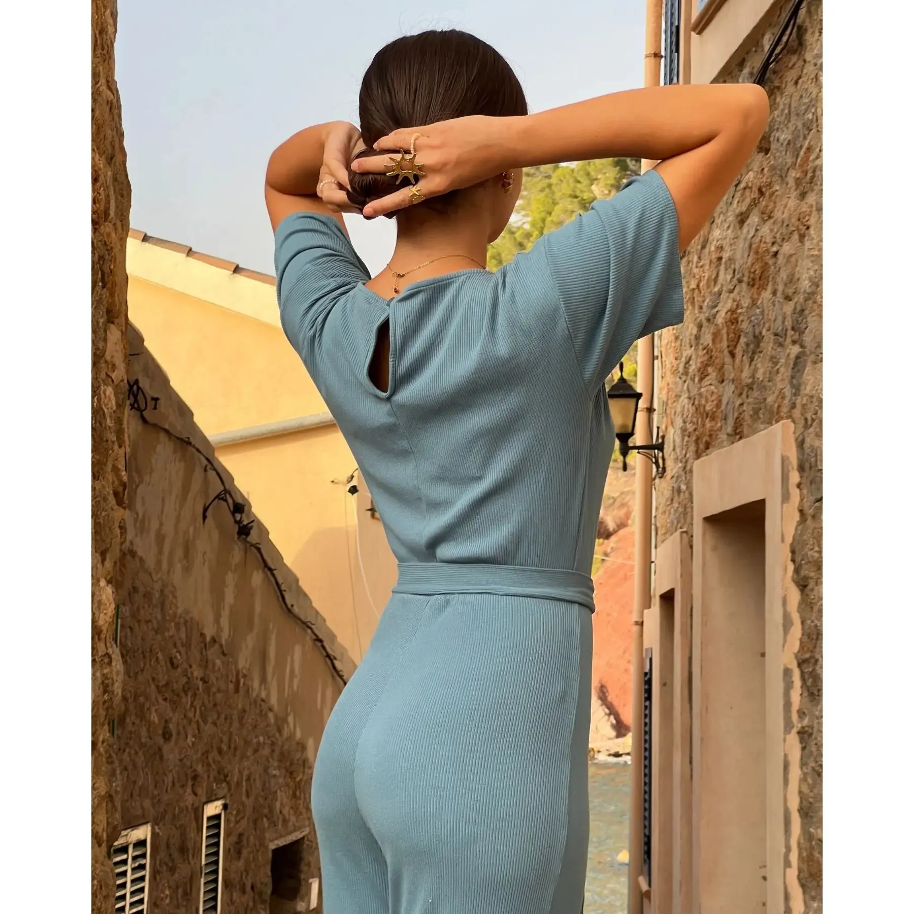Canalé Jumpsuit Blue sold by Ivalo.com product image thumbnail 2