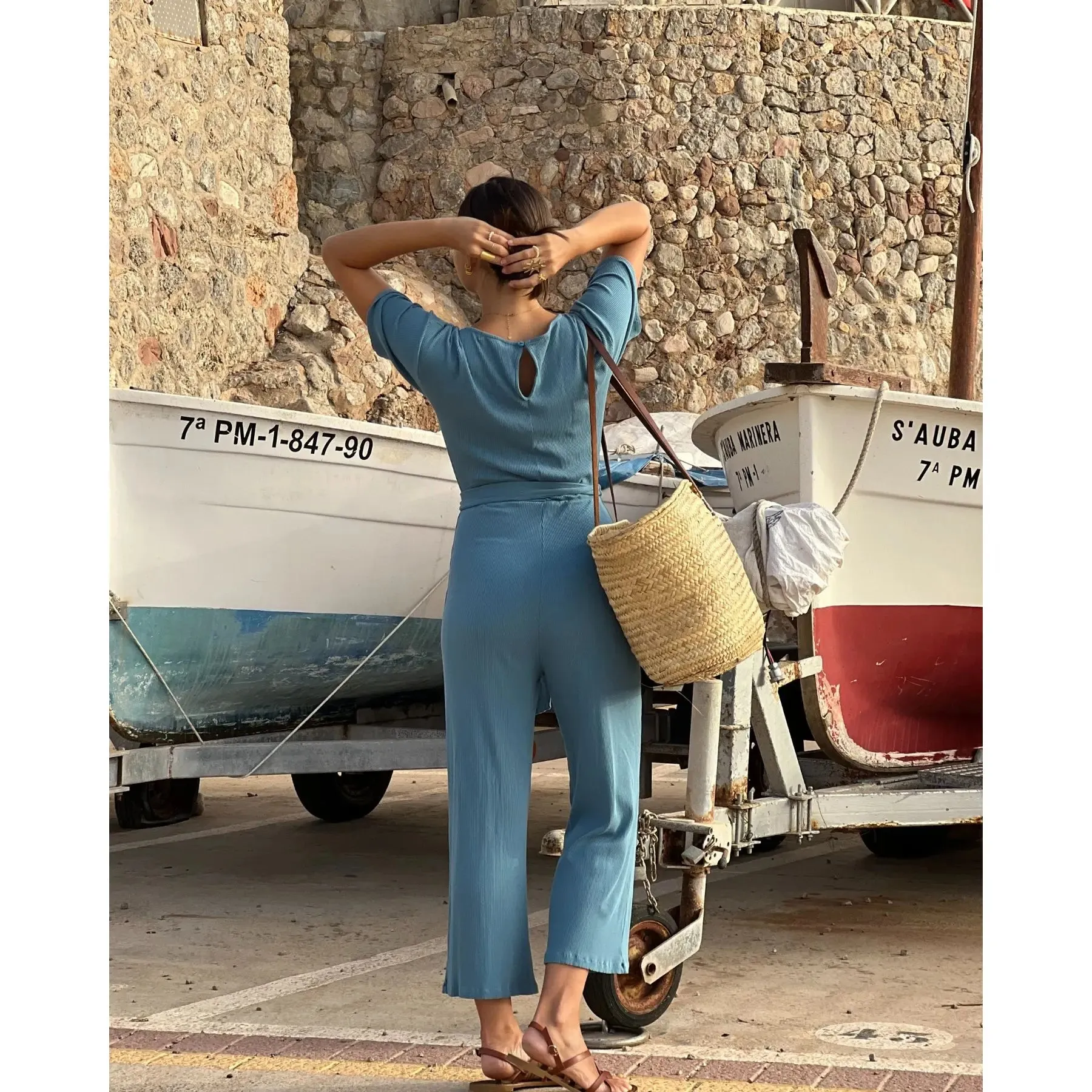 Canalé Jumpsuit Blue sold by Ivalo.com product image thumbnail 3