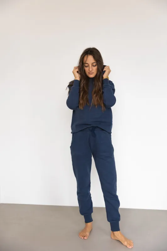 Mona Sweatpants Navy Blue sold by Ivalo.com