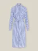 Shirt Dress Stripes White/Blue sold by Ivalo.com