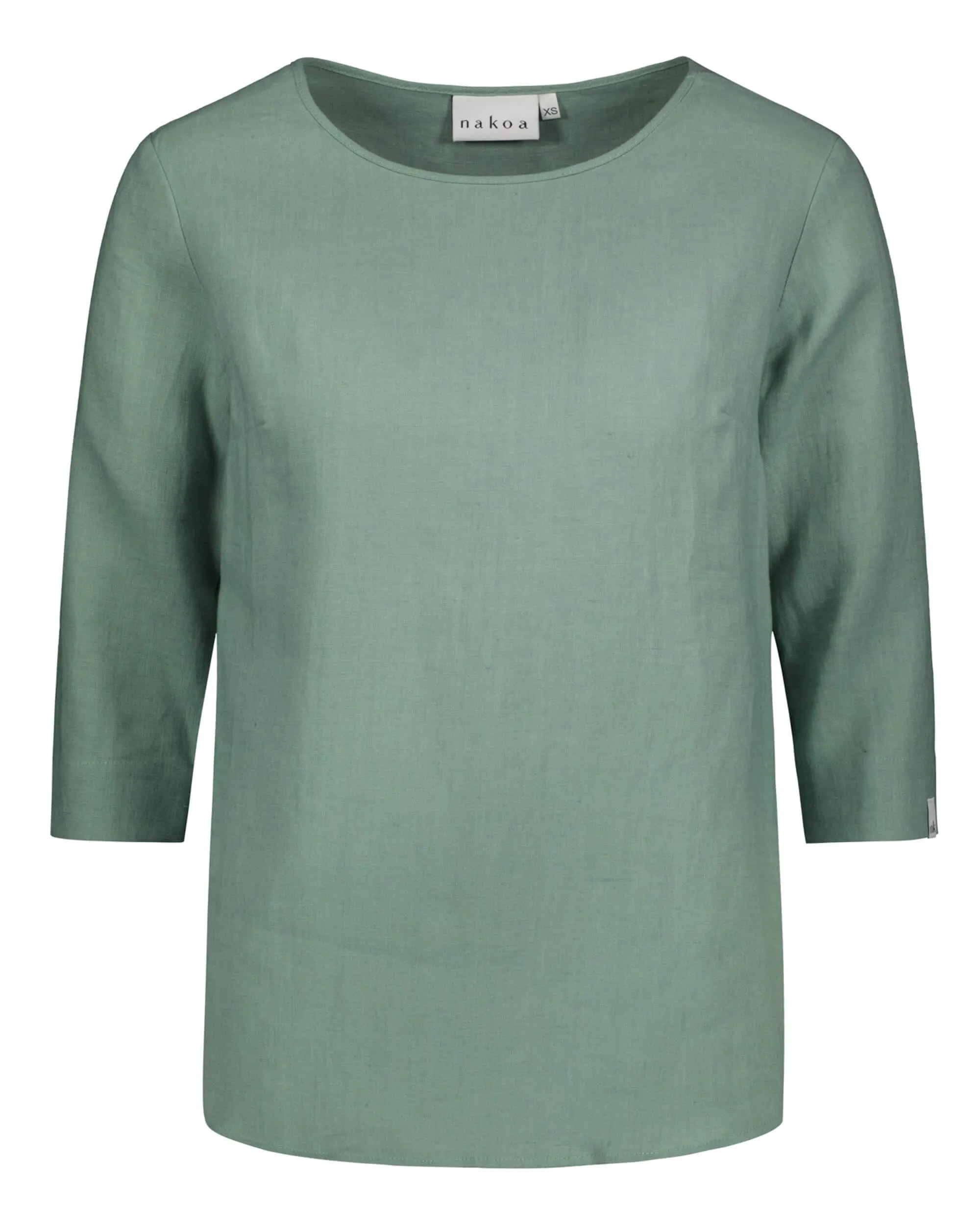 Classic Linen Blouse Desert Sage Green sold by Ivalo.com product image thumbnail 2