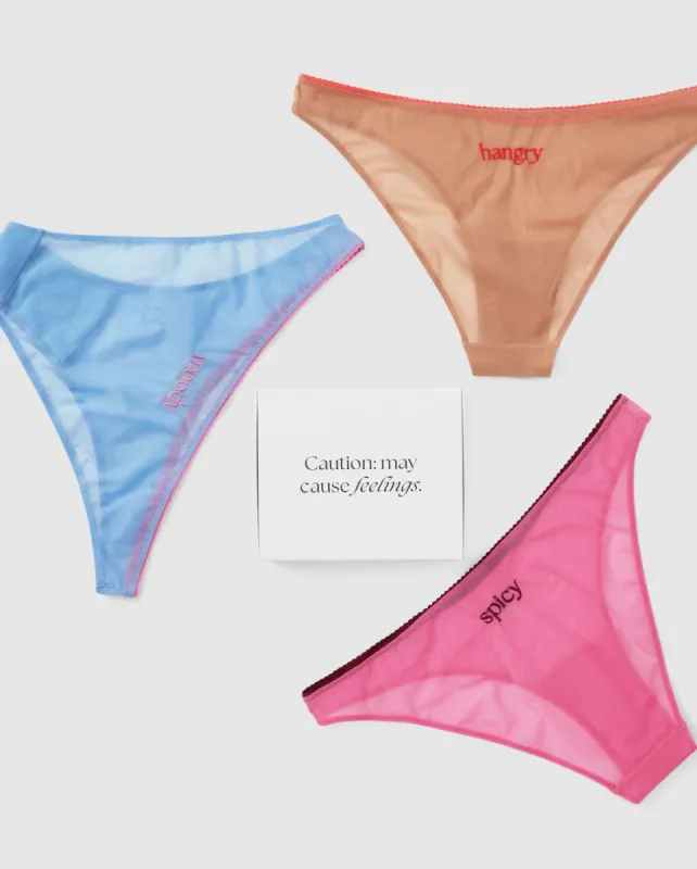 PMS Mood Panties Kit 3-pack sold by Ivalo.com