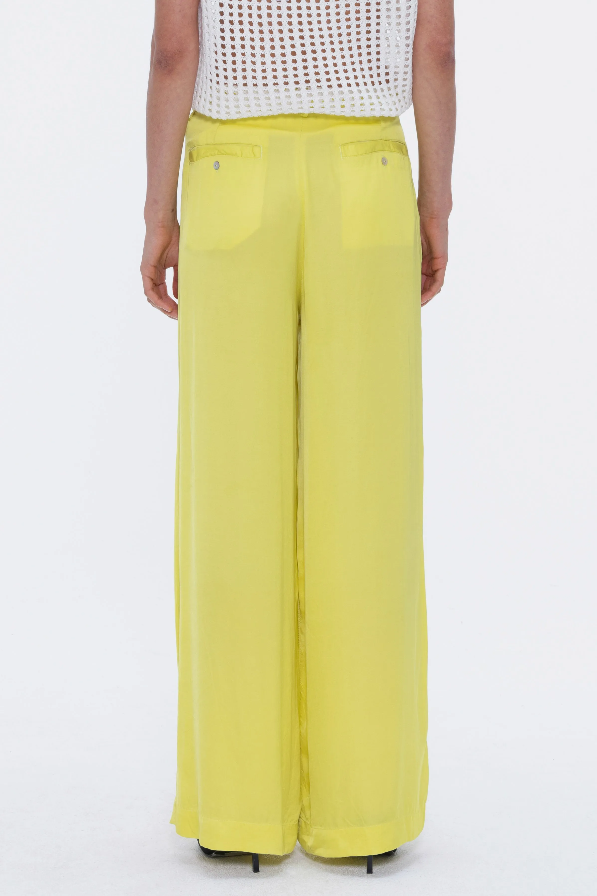 Pansmokey Viscose Trousers Yellow sold by Ivalo.com product image thumbnail 2