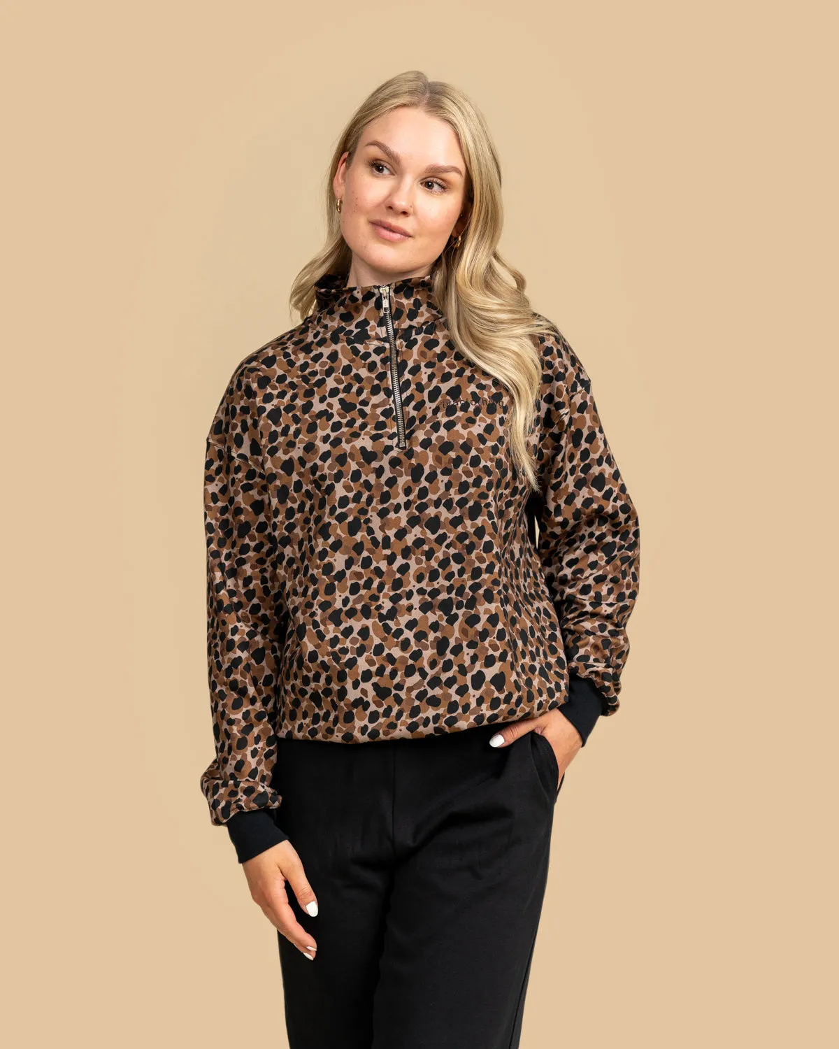 Half-zip Sweatshirt Ilves Orange sold by Ivalo.com