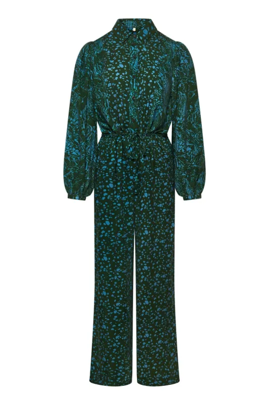Ava Rayon Jumpsuit Ivy Green sold by Ivalo.com