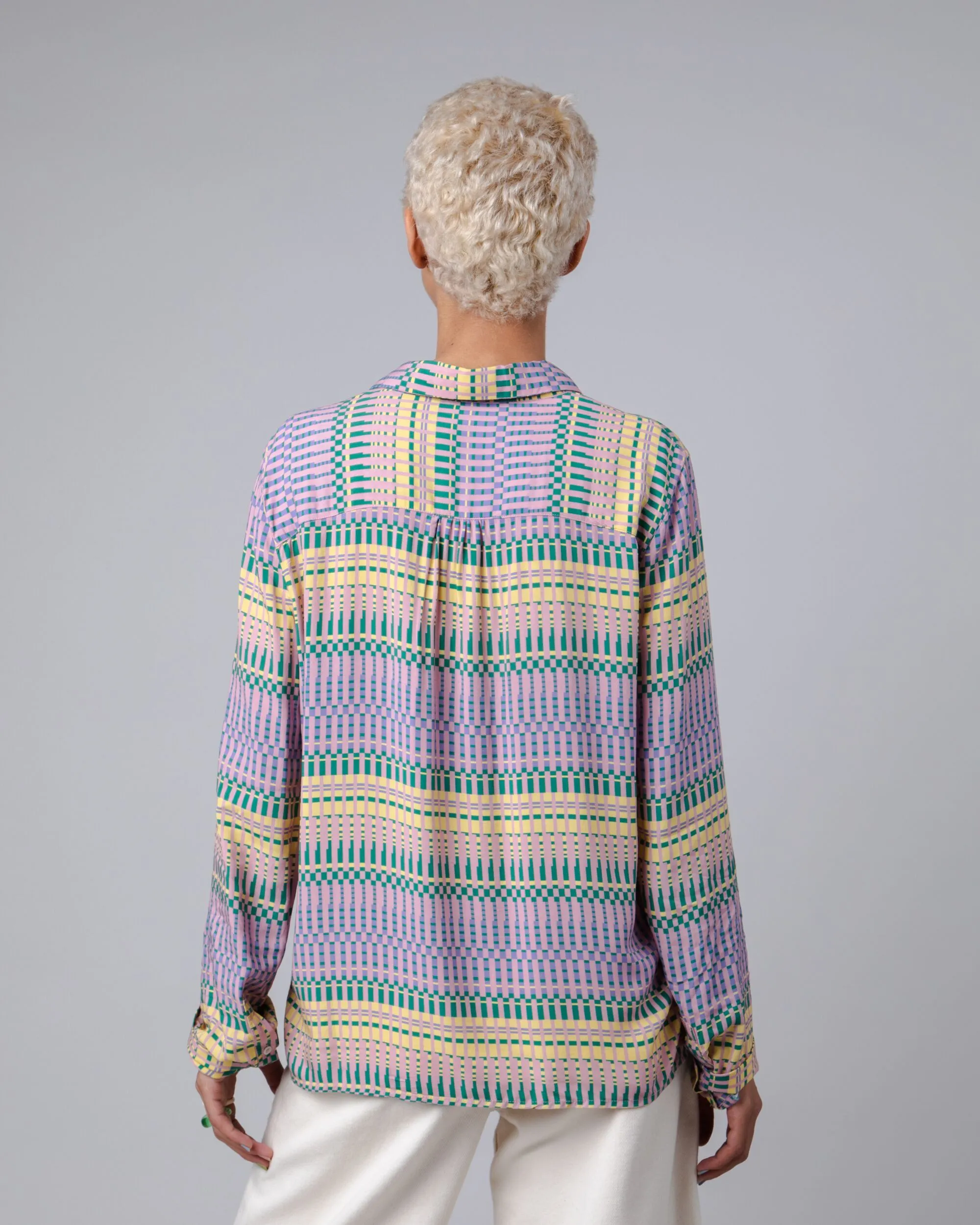 Calella Button-up Shirt Lilac sold by Ivalo.com product image thumbnail 2