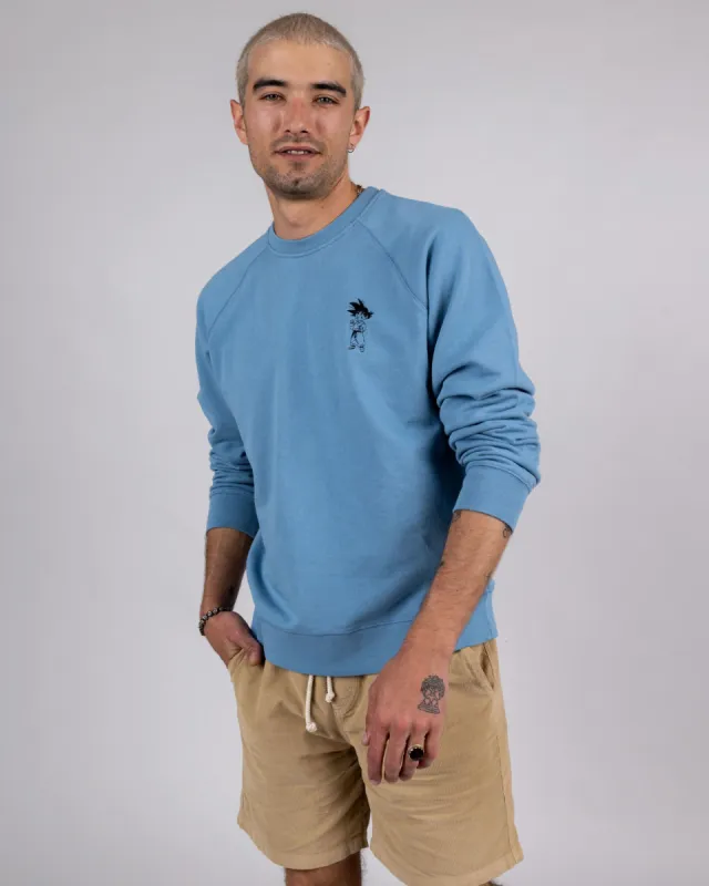 Dragon Ball Goku Men's Sweatshirt Blue sold by Ivalo.com