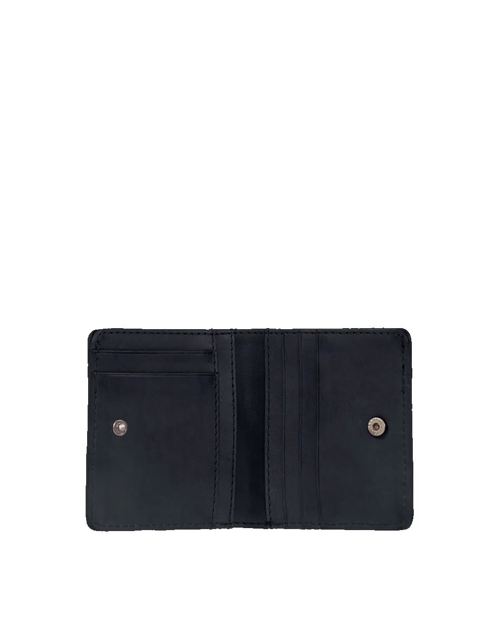 The Alex Fold-Over Wallet - Black Classic Leather sold by Ivalo.com product image thumbnail 3