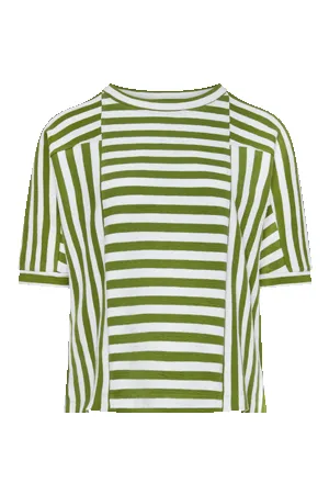 Juniper T-Shirt Striped Green sold by Ivalo.com