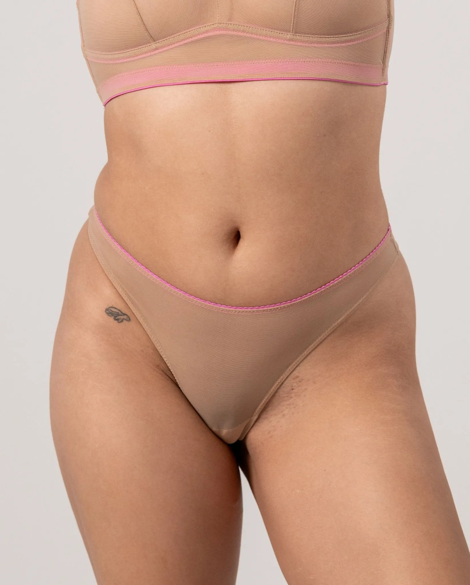 Mesh Thong Sand/Candy Pink sold by Ivalo.com product image thumbnail 3