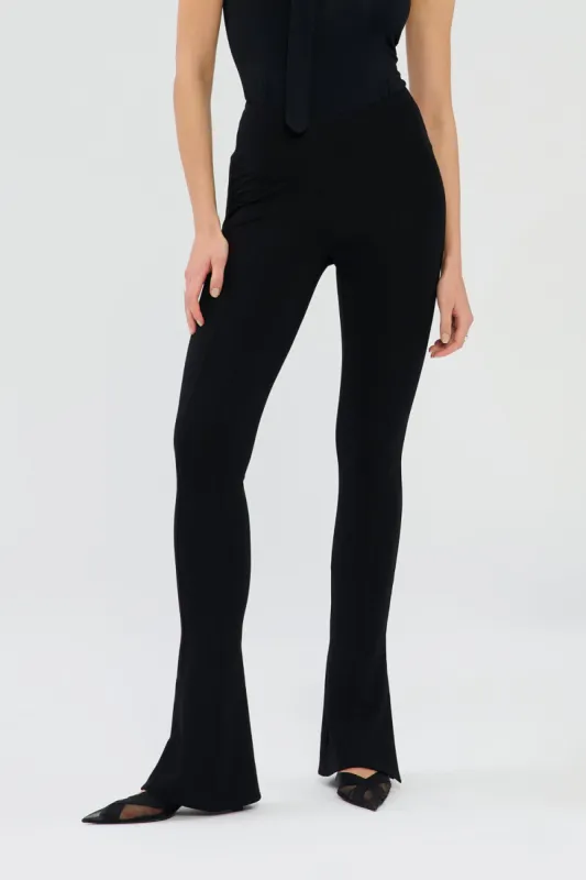 Saint Body Wide Leg Leggings Black sold by Ivalo.com